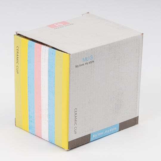 Чашка керамічна Новорічна "Червоний чобіток" 440 мл