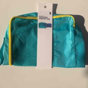 Сумка-органайзер на блискавці нейлонова (35*25 см) зелена