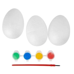 Набір крашанок з фарбами "Розмалюй сам» 3 шт