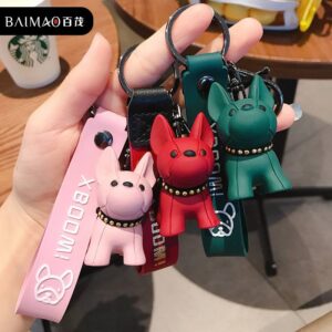 8d1aff3d-8bbe-4e24-9494-c27b8fcc5668.jpg Брелок "Чіхуахуа" зі шкіряним ремінцем