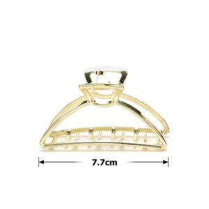 8d6def38-dc80-4eaa-b039-43f34a781d53.jpg Заколка/краб для волосся металева овальна 7,7 см золота