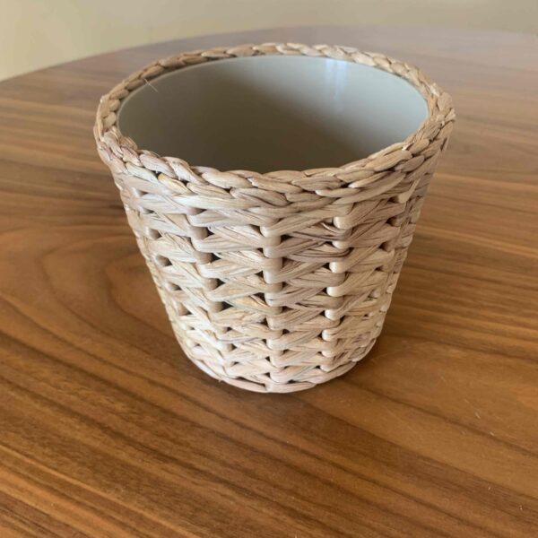FRIDFULL Горщик із сплетеного вручну водяного гіацинта, 12 см