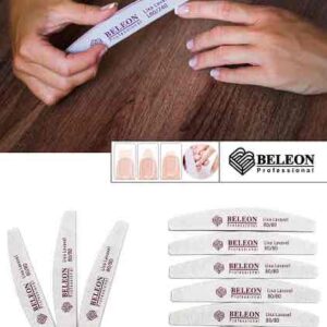 Пилочка для нігтів 150/180 Beleon однотонна