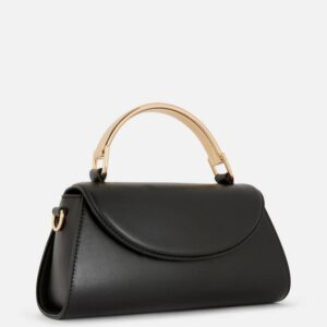 8fd7ed4e-b24e-41c0-8730-df5da6837467.jpg Сумочка-міні конверт з золотою ручкою Primark чорна