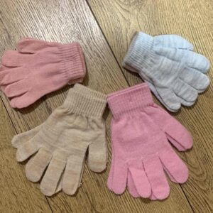 9087e524-cdfe-4b86-868e-8f9d8eea2259.jpg Рукавиці дитячі Primark сірі/рожеві/беж