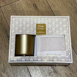 Набір подарунковий "White flower" Свічка та віск арома Primark