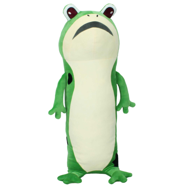 М'яка іграшка-Батон "Жаба" 90 см подушка-обнімашка
