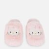 Тапочки-сабо жіночі "Hello Kitty" Primark плюшеві рожеві