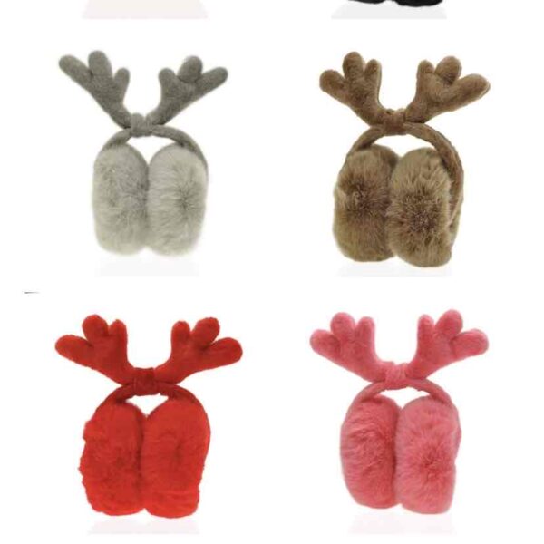 Навушники хутряні "Олені"