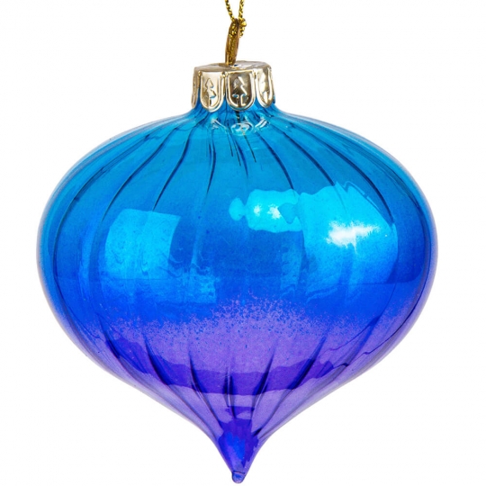 Ялинкова Куля "Барвінок" 8 см (скло)