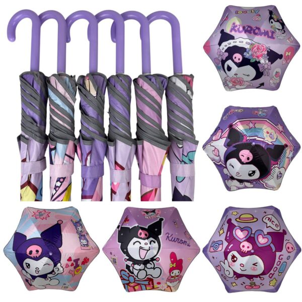 Парасоля-трость дитяча механічна Mario "Куромі" 6 спиць/ D88см