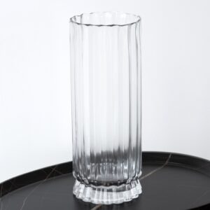 Ваза скляна "Ідилія" прозора 25 см