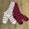 Шкарпетки домашні пухнасті Slouch Cosy "Сердечка" Primark високі