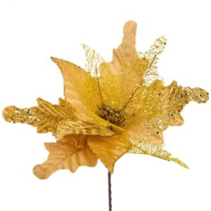 960ccb5f-10b4-4801-ac64-1a99b79dd253.jpg Декоративна квітка "Пуансетія" жовта 32 см