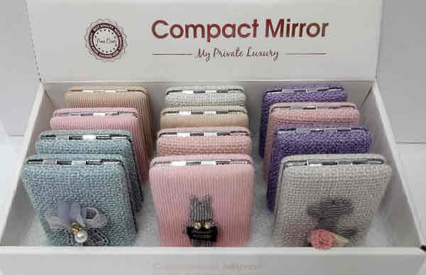 Дзеркальце портативне кишенькове "Хендмейд" 8 см