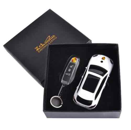 Набір подарунковий Запальничка-брелок "Porsche Cayenne" + Запальничка "Авто-Ключ"