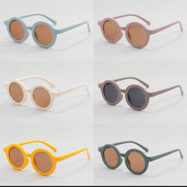 98478af6-5b27-4638-bb1e-1e73b03edfa8.png Окуляри дитячі сонцезахисні круглі кольорова оправа (01695)