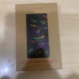 Гірлянда портативна Primark 50 LED 5.2 м кольорові лампочки