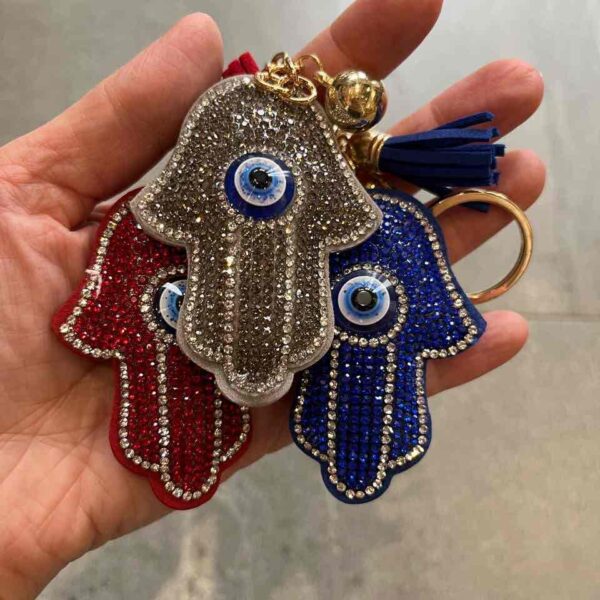 Брелок "Амулет ОКО" стрази 7см