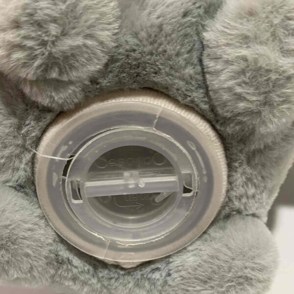 Скарбничка плюшева «Слоник» Tiger сіра