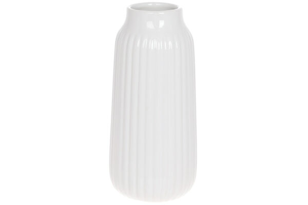 Ваза керамічна "Марго" біла 25 см