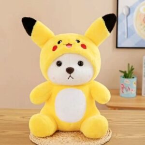 М'яка іграшка "Ведмедик" у костюмі Пікачу 40 см