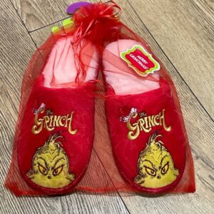 9febcfc1-783b-4200-b532-6c14380518be.jpg Тапочки-сабо жіночі "Greench/ Грінч" Primark у мішечку червоні
