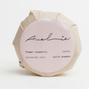 Твердий шампунь для зміцнення та росту волосся "Loulou" Ameli 50 г