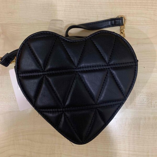 Сумочка стьобана "Серце" Primark чорна