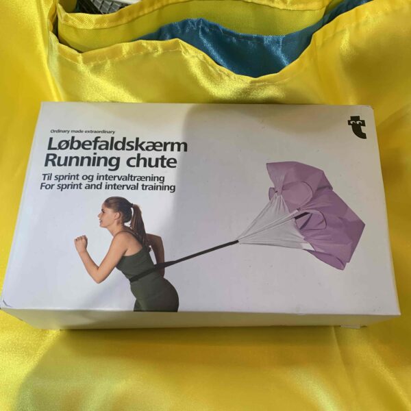 Летючий змій/парашют для спринтерських та інтервальних тренувань фіолетовий