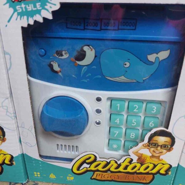 Скарбничка-сейф "Дельфін" з кодовим замком