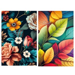 Блокнот B6 Bourgeois "Квіти/Листки" 48 арк.