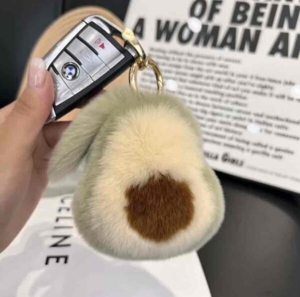 Брелок хутряний «Авокадо»