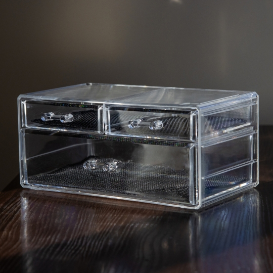 Органайзер акриловий для косметики "Злата" 24*10,5 см