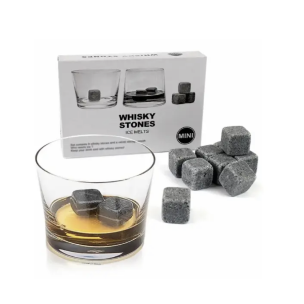 a7af2011-cb13-40f6-b10c-2089d2848b58-1.png Камінці для охолодження віскі Whisky Stones mini 9 шт