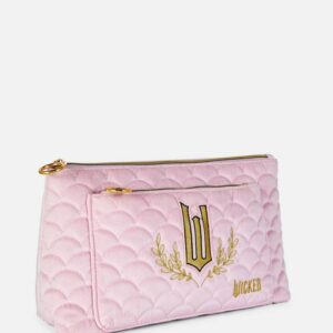 a8398a4b-2ff3-4629-b8ca-de712affc877.jpg Косметичка-клатч Primark "Wicked" велюрова з кишенею рожева