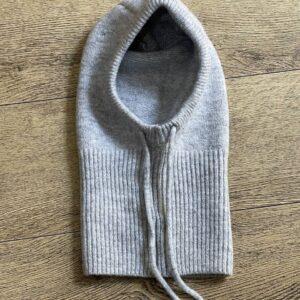 Шапка-балаклава жіноча в рубчик Primark з регулюванням (шерсть) сіра