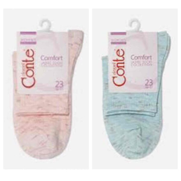 Шкарпетки жіночі Conte COMFORT (меланж) (14С-115СП) віскозні