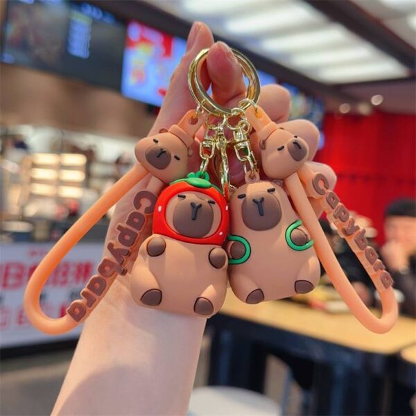 Брелок резиновий "Капібара"