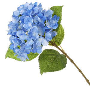 Штучна гілка "Гортензія" 60 см синя
