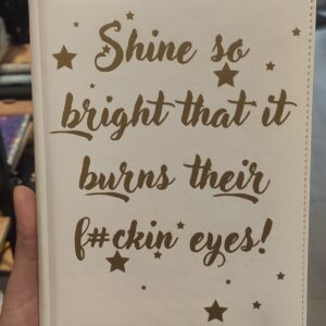 Блокнот-планер "Shine so bright", білий