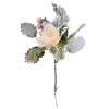 Декоративна гілка "Казковий сад" кремова 30 см