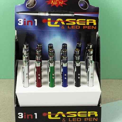 Ручка/ Лазерна указка/ Ліхтарик 3 в 1