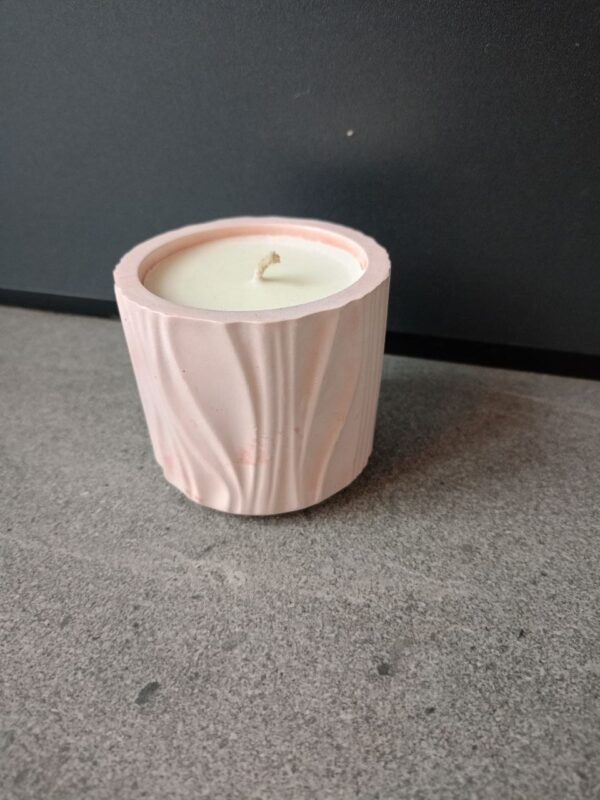 Ароматична свічка в кашпо міні рельєфна HDS