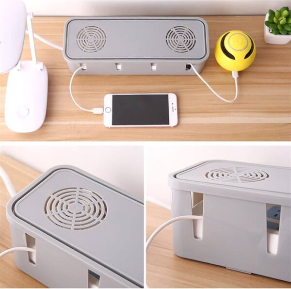 Коробка для оранзації кабелів мікс кольорів