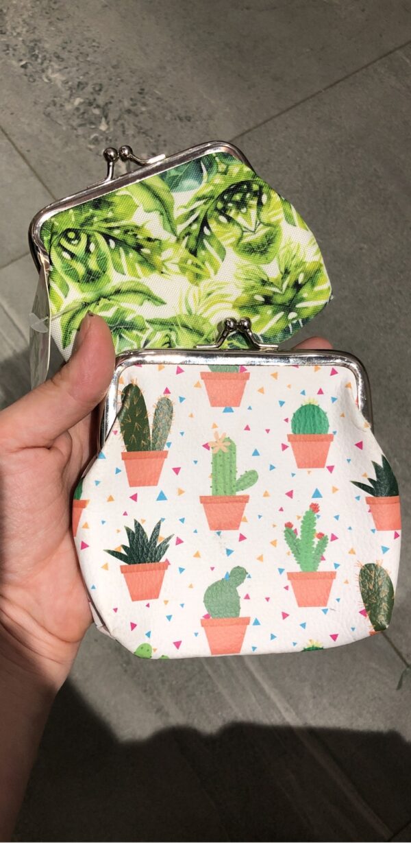 Гаманець "Кактуси"  "Листя"