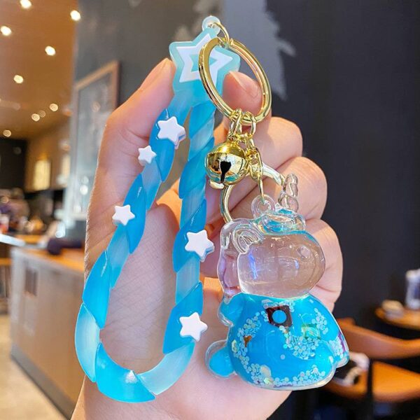 Брелок з рідиною "Єдиноріг"