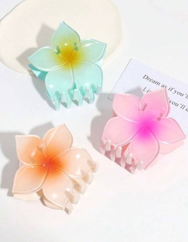 b177a976-4fee-486e-be16-07e02ead684a.jpg Заколка-краб для волосся «Тропічна квітка» L (7-8 см) 1 шт