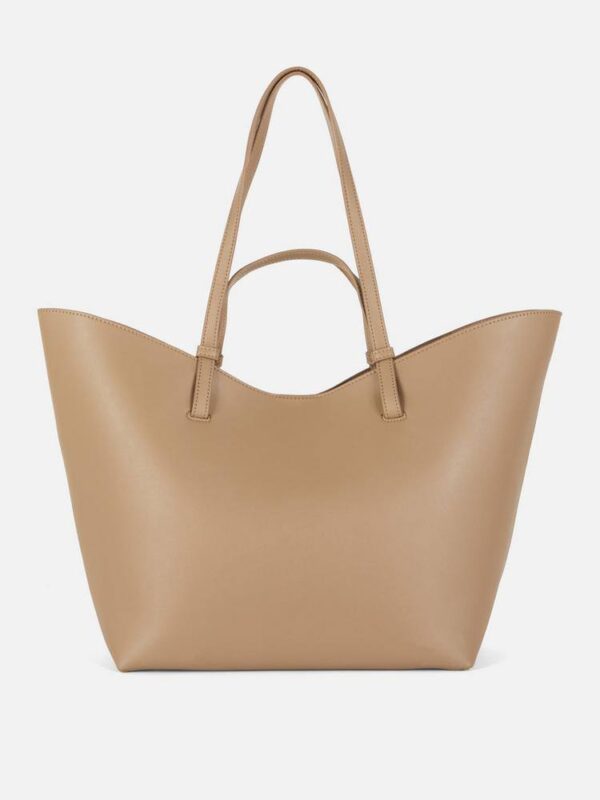 Сумочка Primark велика жорстка з подвійними ручками беж