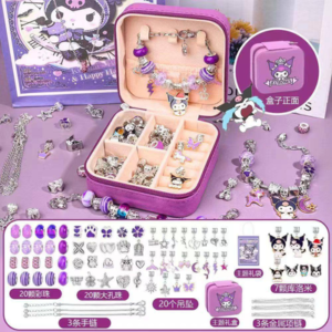 b6c0df3f-c93c-4a73-8c07-a202ca8cad3f.png Набір для створення прикрас та браслетів "Kuromi/ Куромі" зі скринькою